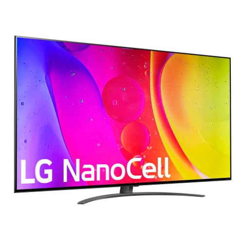 LG 75NANO816QA - Smart TV webOS22 75 pulgadas (189 cm) 4K Nanocell, Procesador de Gran Potencia 4K a5 Gen 5, compatible con formatos HDR 10, HLG y HGiG y amplio ángulo de visión