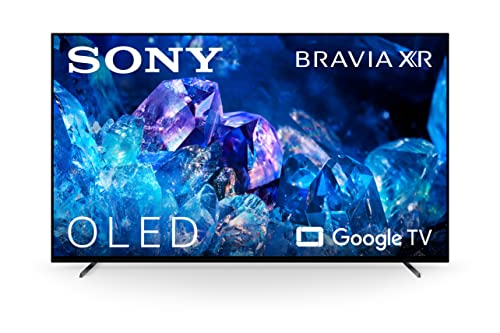 Sony OLED - 77A80K/P BRAVIA XR, televisor inteligente Google 77 pulgadas, 4K/P HDR 120Hz y HDMI 2.1 para PS5, Dolby Vision-Atmos, Pantalla Triluminos Pro