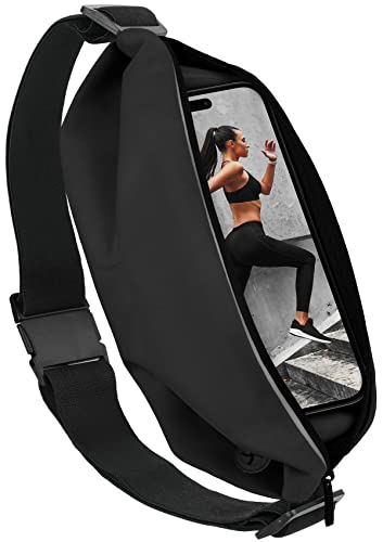 moex® Easy Bag - Cinturón de correr para Nokia 8210 4G para teléfono móvil, para correr, correr, deporte, impermeable, para fitness, correr, color negro