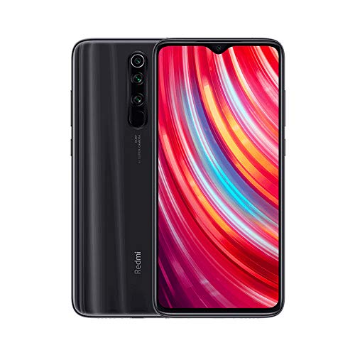 Xiaomi Redmi Note 8 Pro Teléfono 6GB RAM + 128GB ROM, Pantalla Completa de 6.53”, CPU MTK Helio G90T Octa-Core, 20MP Frontal y 64MP AI Cuatro Cámara Trasera Móviles Versión Global (Gris)