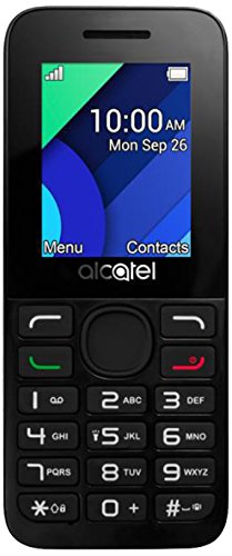 Alcatel 1054d 4,57 cm (1,8 Pulgadas) Funda 10.54 (Dual SIM, Bluetooth, Linterna, 800 mAh Batería, Radio, FM, Lector de Tarjetas MicroSD), Color Blanco