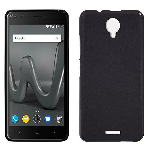 iGlobalmarket Wiko Harry, Funda Silicona, Suave, Ultrafina, Ajuste, Color Negro