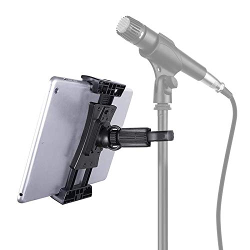 Tensun Soporte de micrófono para Tableta, micrófono 360° ajustable Soporte para iPad, iPad Pro, iPad Mini, iPad Air 4.7-12.9