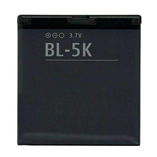 Batería compatible con Nokia N85 N86 C7 BL5K BL-5K Alta capacidad 1200mAh