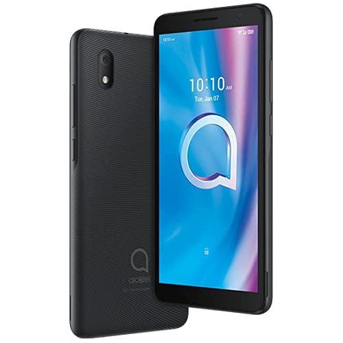 ALCATEL 1B UK - Teléfono inteligente sin SIM (32 GB, 2 GB de RAM, Dual Sim) - Prime Black (renovado)