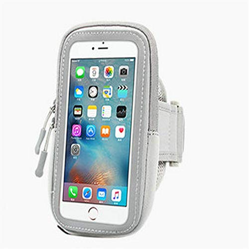 Yanshan Paquete de brazo para teléfono móvil Apple plus pantalla táctil brazo de muñeca bolsa brazo deportivo bolso de bolsa bolsa hombres y mujeres bolsa de teléfono móvil al aire libre brazo con bra
