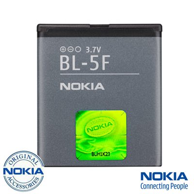Batería Nokia BL-5F original N95 N96 N93i E65 6710 6290 6210 N 950 mAh