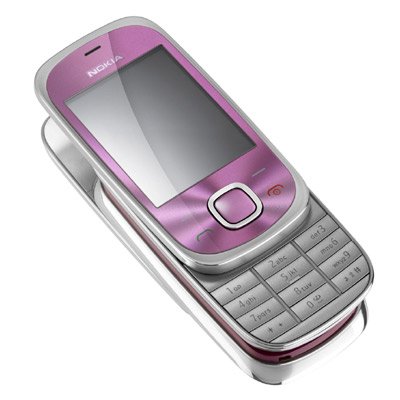 Nokia 7230 Rosa teléfono móvil en Vodafone PAYG