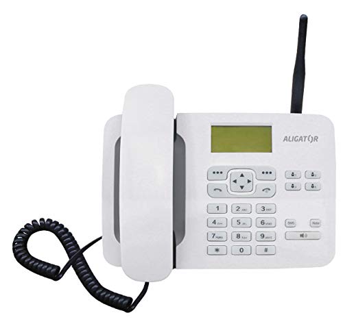 Aligator T100 541g Blanco - Teléfono móvil (SIM única, 800 mAh, Blanco)