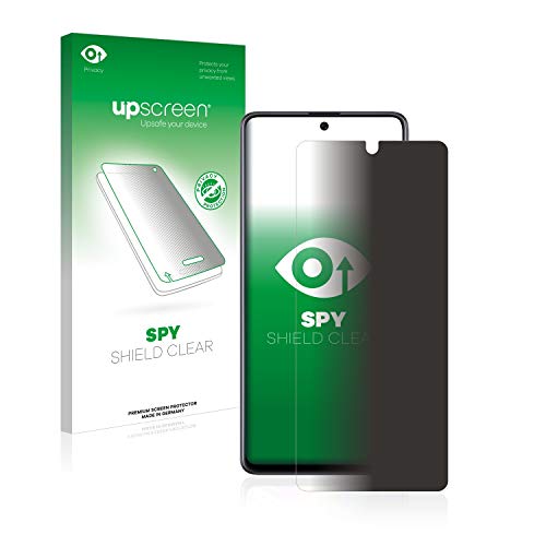 upscreen Protector Pantalla Privacidad compatible con Samsung Galaxy A71 Anti-Espía Privacy