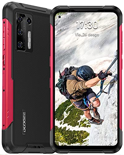 DOOGEE S97 PRO Movil Todoterreno 8GB+128GB Android 11, 8500mAh 33W Teléfono Resistente, 48MP Cámara Cuádruple, Helio G95 IP68 IP69K Movil Irrompible con Telémetro, 6.39