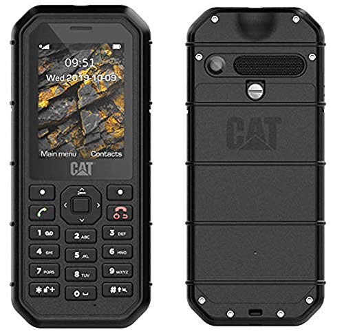 Caterpillar CAT PHONES B26 - Mobile Phone 8MB, 8MB RAM, Dual Sim, Black