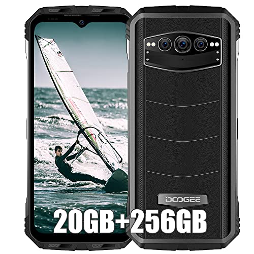 DOOGEE S100 (2023), Helio G99 20GB + 256GB, Batteria 10800mAh, Rugged 4G Móviles, 108MP (Infrarossi 20MP)+ 16MP + 32MP Smartphones Libres, Android 12 6,3 pollici, NFC Carga Inalámbrica Megro