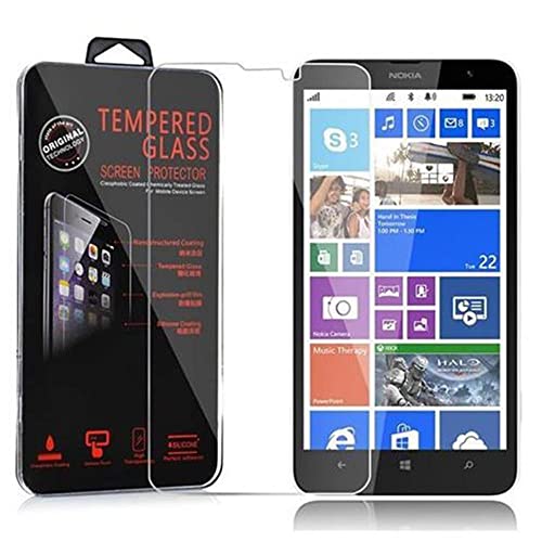 Cadorabo Vidrio templado compatible con Nokia Lumia 1320 en TRANSPARENCIA ELEVADA - Vidrio protector de pantalla (Tempered) en dureza 9H con compatibilidad touch 3D