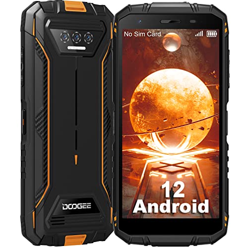 DOOGEE S41 [2023] Moviles Baratos, 6300mAh Batería, Ampliable 1TB, Android 12 Smartphone Irrompible, AI Tirple Cámara, 3GB+16GB, 5.5
