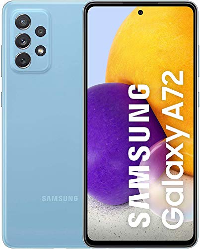 SAMSUNG Galaxy A72 - Smartphone 128GB, 6GB RAM, Dual Sim, Blue