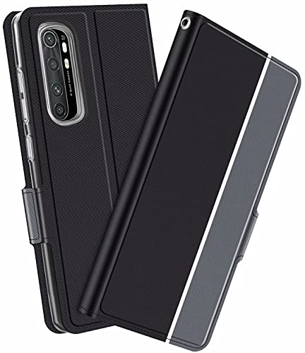 Mking Tech Funda de Cuero para Protectores de teléfonos celulares para Xiaomi Mi Note 10 Lite/Huawei Mate 30 Pro / P20/ 40/50 /X/RS/2020, Flip/Billetera/Cierre magnético/Carcasa de teléfono móvil