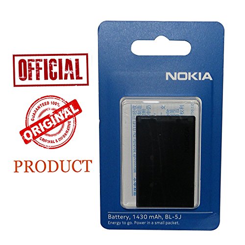 Nokia BL-5J - Batería/Pila Recargable (1430 mAh, GPS/PDA/Mobile Phone, Ión de Litio) Plata