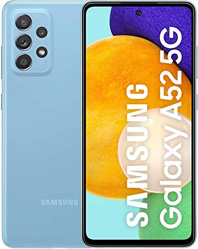 SAMSUNG Galaxy A52 5G - Celulare 128GB, 6GB RAM, Dual Sim, Azul