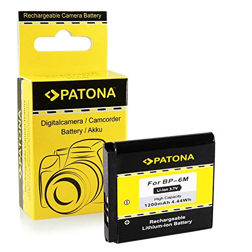 PATONA Bateria BP-6M Compatible con Nokia 3250 6151 6233 6234 6280 6288 9300