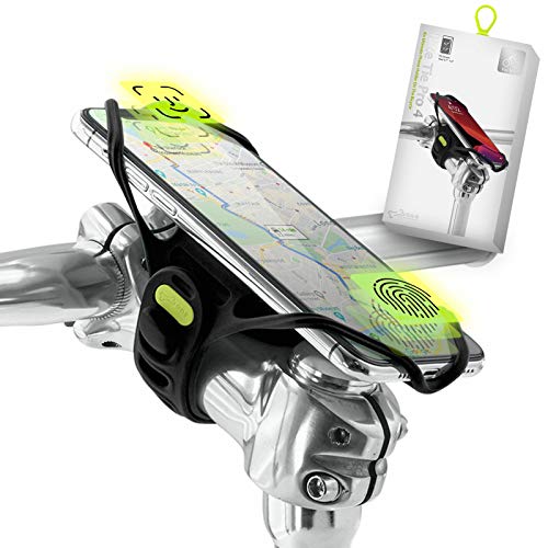 Bone Collection Pro 4 (4ª Gen) Soporte Movil Bicicleta Compatible Reconocimiento Facial, Montaje en Potencia Smartphones Pantalla 4,7