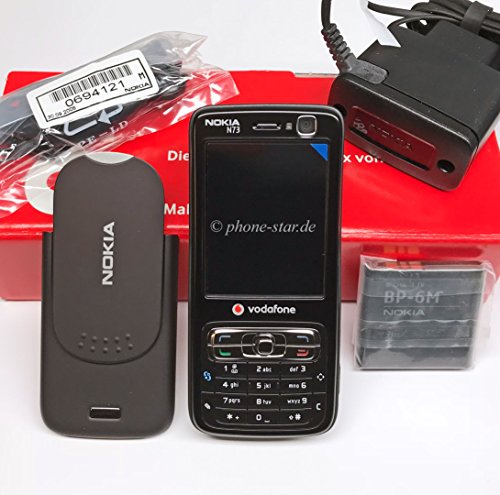 Vodafone Nokia N73 UMTS - Teléfono móvil, color negro