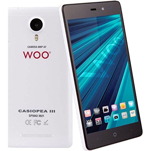 Woo - Telefono movil Smartphone casiopea 3 Blanco 5