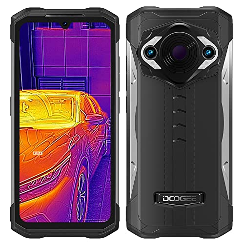 DOOGEE Térmico Cámara 48MP (Infrarrojos 20MP) + 16MP, S98 Pro, Smartphone Visión Nocturna por Infrarrojos, Helio G96 8GB+ 256GB, Teléfono móvil IP68 6.3