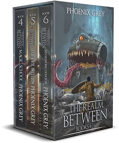 The Realm Between: A LitRPG Saga (Books 4 - 6) (The Realm Between Box Sets Book 2) (English Edition)