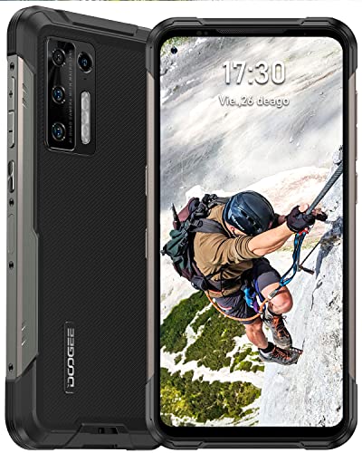 DOOGEE S97 Pro Movil Resistente Agua y Golpes 8GB+128GB, 48MP Cámara Cuádruple, 8500mAh 33W Android 11 Moviles Libres Helio G95, IP68 IP69K Movil Todoterreno con Telémetro 40m, 6.39