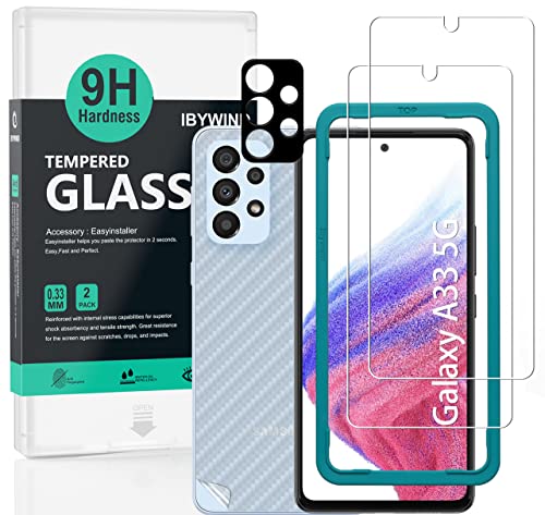 IBYWIND Cristal Templado para Samsung Galaxy A33 5G 6,4