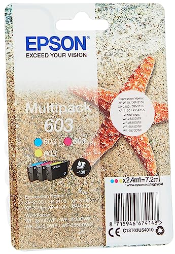 Epson C13T03U54010 Adecuado para XP2100 Tinta Color Nr.603 7,2ml