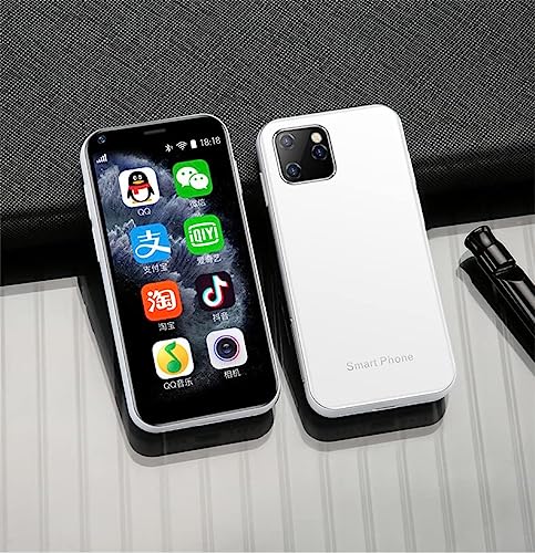 Mini Teléfono Inteligente 3G para Android, Teléfono Celular de Bolsillo, Teléfono Móvil Pequeño Portátil, Mini Teléfono con Pantalla Táctil de 2.5 
